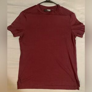 murano luquid luxury slim fit t shirts small and red